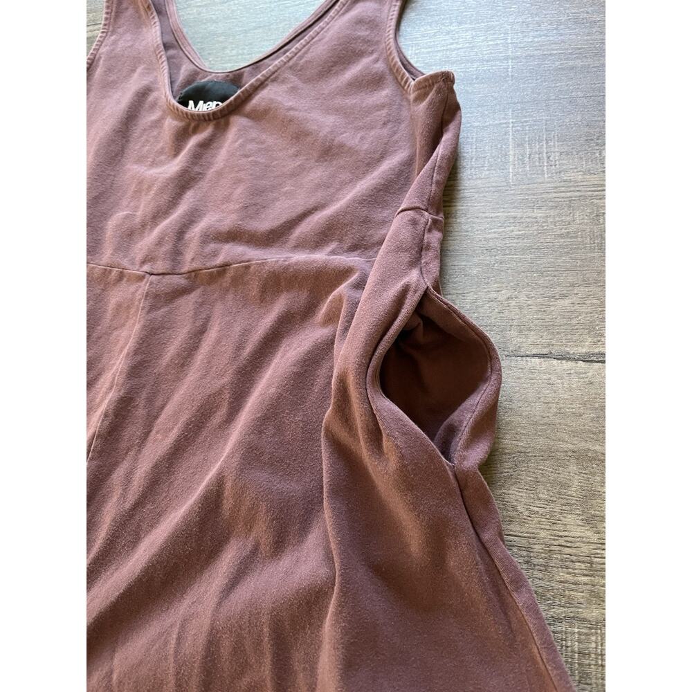 Mien Women’s Purple Lakeside Organic Cotton Wideleg Jumpsuit Made In USA Medium - Picture 5 of 10